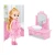 Import Huiye 2020 Pretend Play Toys Model villa Plastic Dream house girl toy princess house set DIY doll house kit toys for girls from China