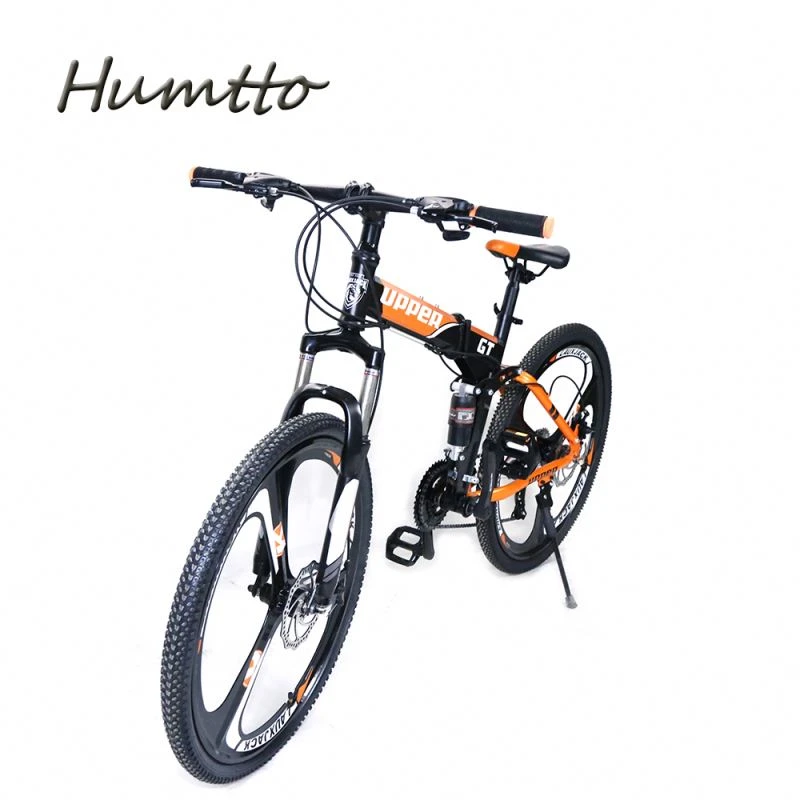 HUMTTO bicycle With Three Knife Aluminum Ring Alloy Frame Mountain Bike Bicycle