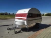 HUNTMENT EU Standards Small Teardrop Off-Road Camper 4x4 Truck Compatible Travel Trailer with Kitchen for Adventure Camping