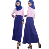 In stock muslim dubai abaya islamic clothing hot sale muslim women clothing turkey color optional women arabic clothes