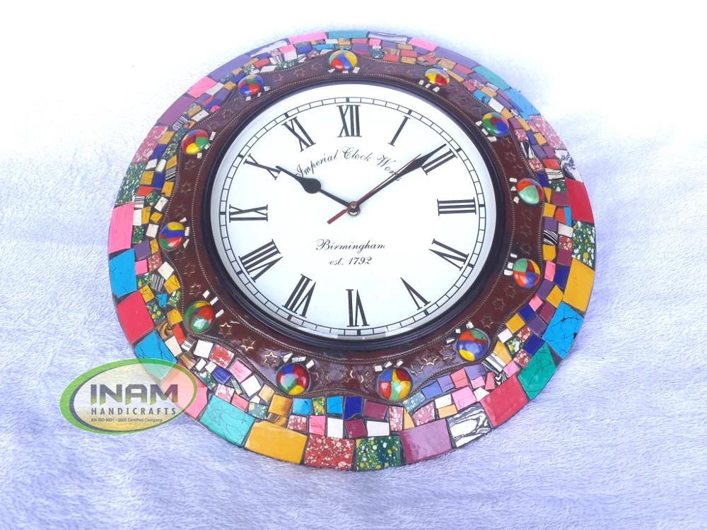 Inam&#x27;s  Handmade Decorative and designer Antique style wall clock