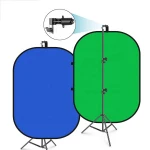 Indoor 1.5*2m Portable Video Green Screen Backdrop Background For Photography