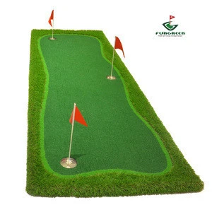 indoor mini golf green putter practice training aid golf carpet