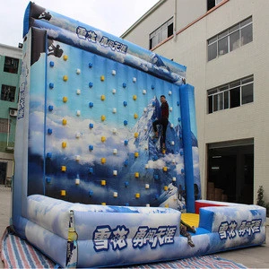 Inflatable Climbing Wall Outdoor Sports Inflatable Rock Climbing For Adults