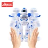 Intelligence Gesture sensing early education puzzle toys robot model
