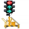 IP55 high quality Roadway Safety Four Side qual-sided Solar mobile Traffic Signals