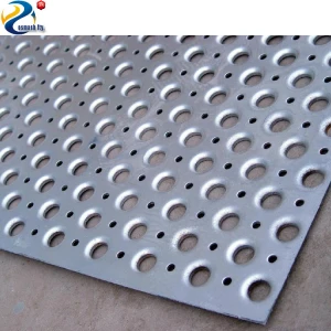 iron copper steel plate perforated stainless steel round screen metal sheet
