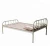 Import Iron pipe teenager single modern bed designs children double adult bed from China