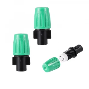 Irrigation System Plastic Misting Nozzle With Different Connectors Agriculture Garden Atomizing Sprinkler
