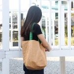ISO BSCI factory degradable recyclable promotional custom reusable tyvek shopping bag eco friendly cotton tote bag shopping bag