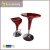 Import Italian design ABS high gloss metal chrome leg bar table chairs dining table from China