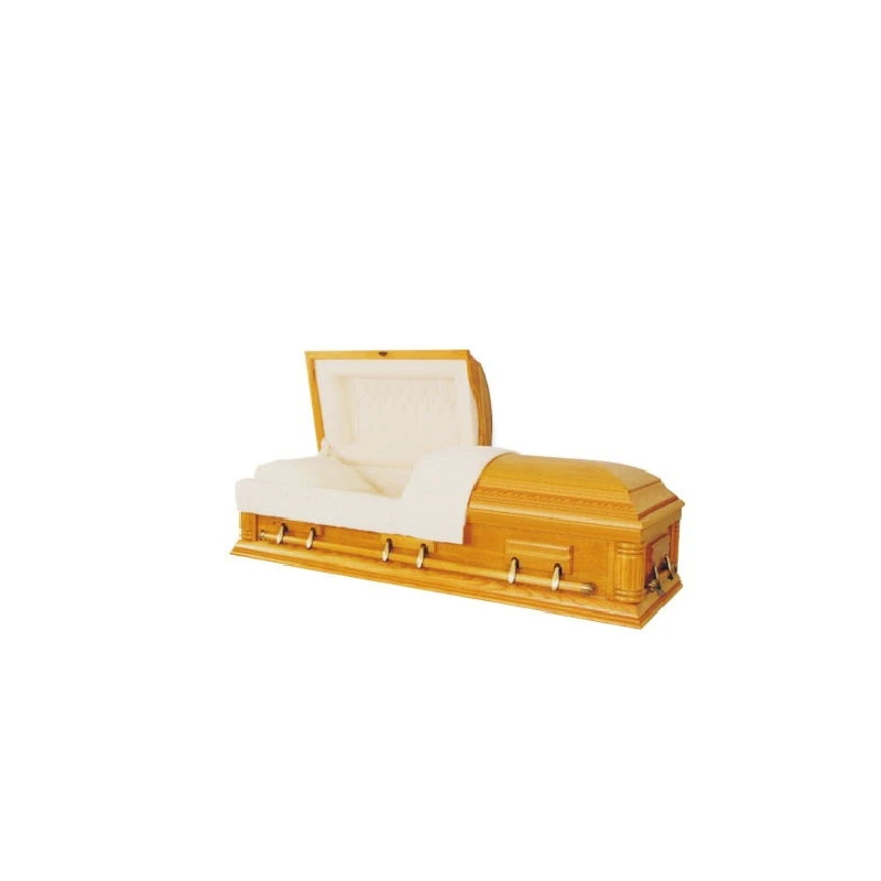Italian Style Funeral Coffin Wooden Coffins With Coffin Lining TD-A31