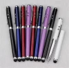 JD-LO82 3 in 1 Metal pointer in hot-selling custom logo laser ball pen with stylus