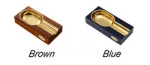 Jifeng Brand metal cigar hold luxury wooden cigar ashtray