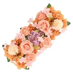 Jinmai Artificial Flower Wedding 3D 52*28CM Flower Wall For Wedding Stage Decoration