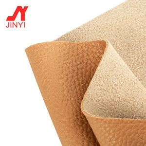 JINYIPVC Leather litchi grain leather For Making New Design women Handbag sofa luggage,car floor car interior leather