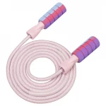 Joyway New Arrival PVC Adjustable Weighted Comfortable Foam Handle Wireless Jumping Rope With Short Steel Wire Ball