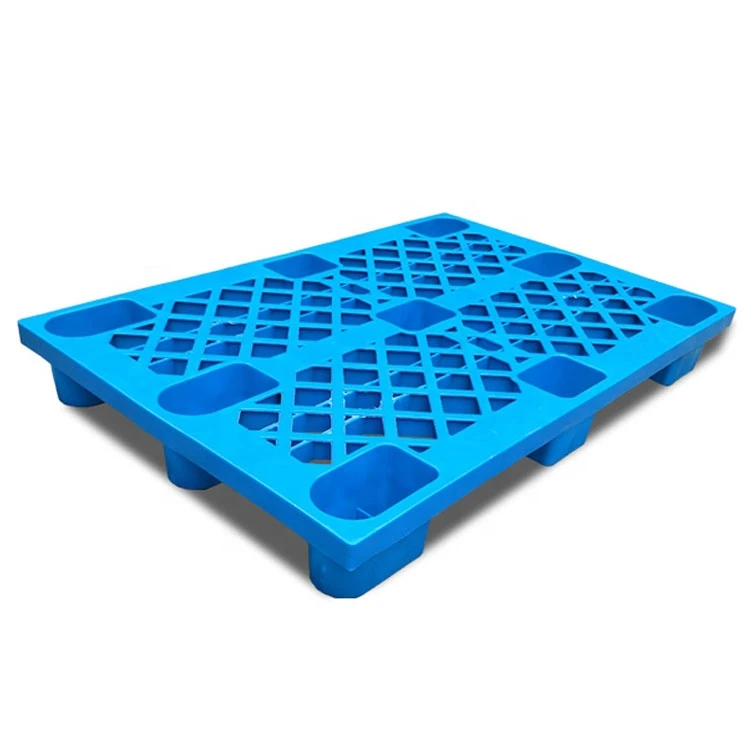 KELIGHT HDPE Single Side Stacking Plastic Pallet for Shop, Packing Tray/