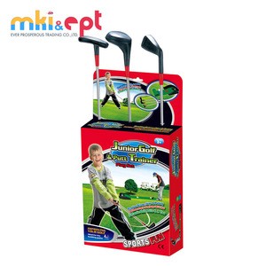 Kid&#39;s Toy Golf Clubs Set Deluxe indoor and outdoor golf set for beginner