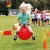 Kids Outdoor Inflatable Balance jumping Toys Hopper Ball with Handle