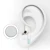 Import KIKI-476 Half-In-Ear Wired Headphones HiFi Music Earbud Handfree Earphone 3.5mm With Mic For Android For Samsung XiaomI from China