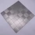 Import Kitchen backsplash Aluminium Metal PVC Stone Self Adhesive Mosaic Tile peel and Stick mosaic from China