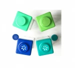 Kitchen colorful best quality spice and salt cubes spice salt bottle