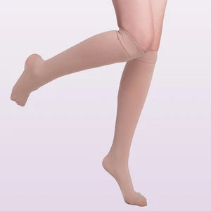 Knee high compression slimming stocking