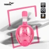 Kuyou Factory Kids Size Anti-fog Snorkel Diving Swimming Children snorkel Mask