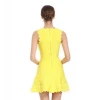 L069 Guangzhou Online Shopping Bandage Dress Strappy Party Evening Yellow Cheap Homecoming Dress