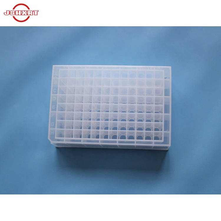 Lab consumables supplies 2ml polypropylene deepwell plate with 96 wells