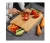 Import Large Bamboo Chopping Board sets with Slide-in Stainless Steel Trays Wooden Cutting Board with Drawers from China