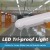 Import Largetek 2ft 4ft 5ft 120lm 50W Waterproof Linear Led Batten Lights Ip65 Tri Proof 40w Led Triproof Light from China