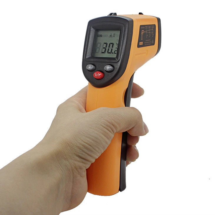 Laser thermometer GM530 industrial temperature gun home electronic thermometer digital display high precision for industry