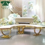 Latest design restaurant furniture dining table and chairs