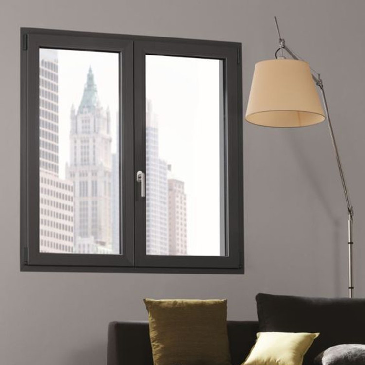 Buy Latest Low E Tinted Glass Double Glazed Aluminium Frame Black ...