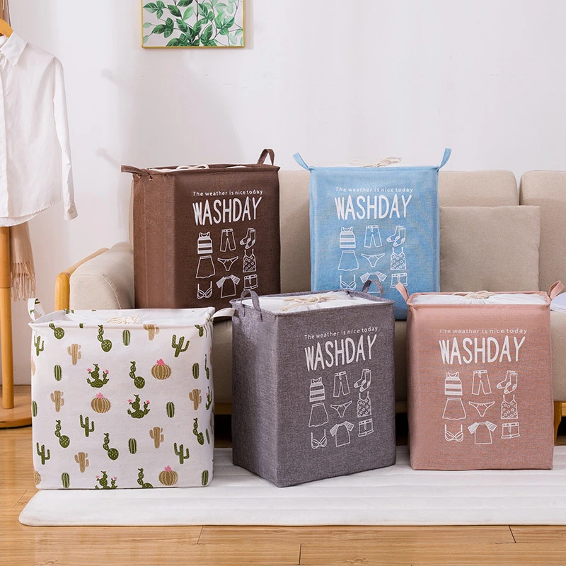 Laundry Bag Basket Hampers Stand  Folding Home Oem Customized Modern