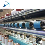 LB-192 LONGBOW Full Automatic Spandex Yarn Covering Machine with Computer System ( Menegatto/OMM )