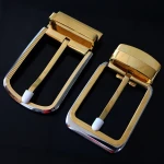 Leather Belt accessories  Stainless Steel pin buckle fashion Men