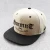 Import Leather strap 5 panel snapback baseball cap hat with your own logo wholesale from China