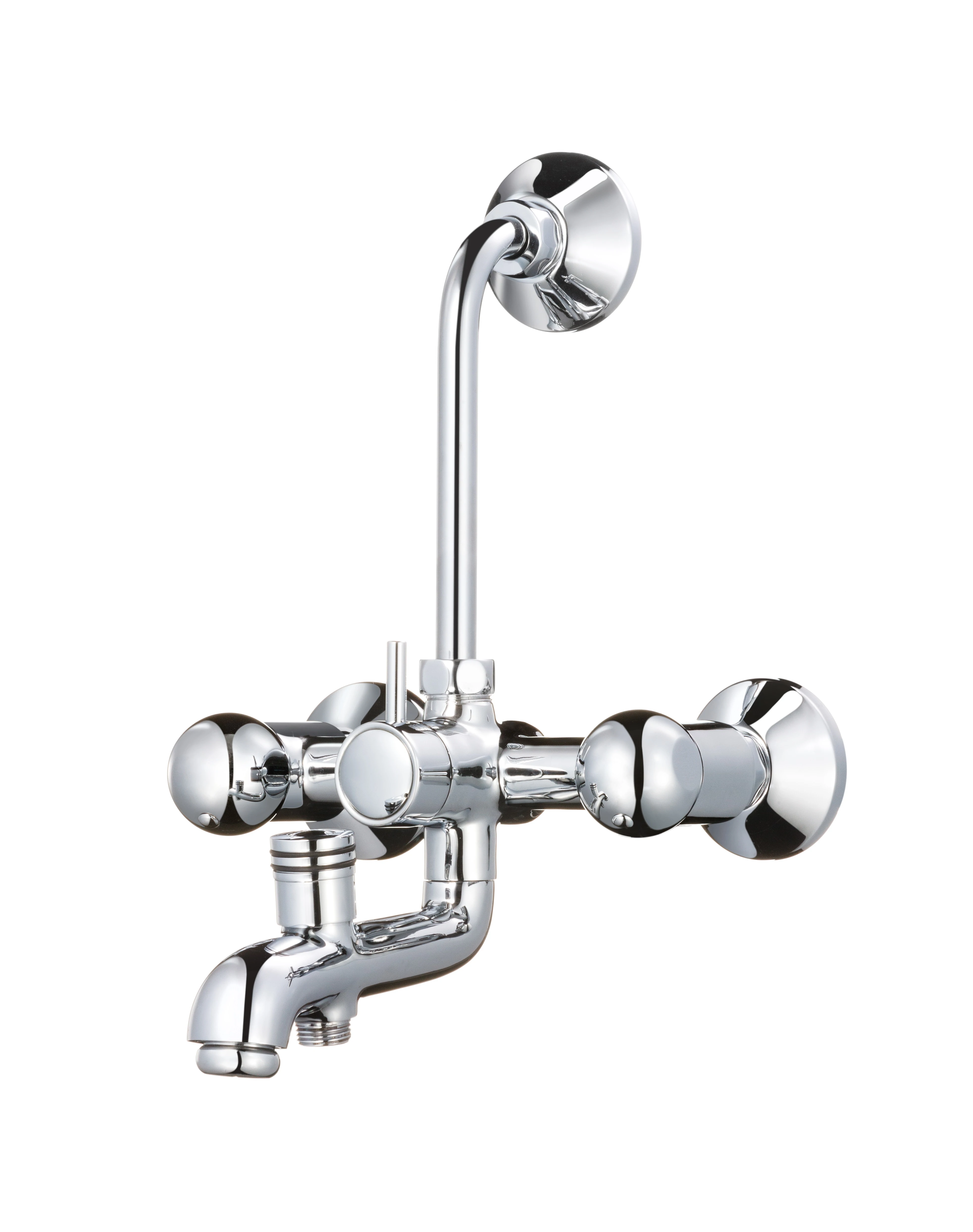 Leaves Indian Supplier chrome Plating Shower Faucet Brass Shower Tap Single Lever Modern Shower Mixer