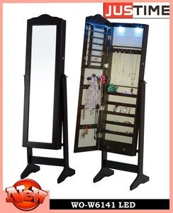 LED armoire,antique storage cabinet,LED beauty mirror