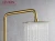 Import LESUN surface mounted rainfall thermostatic shower tap brass bath shower faucet from China