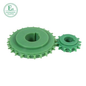 light weight bevel pinion gear in POM differential plastic gear OEM ODM differential gear for scania