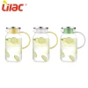 Lilac FREE Sample custom private label restaurant cold/hot/bouling/insulated and water cooler clear borosilicate glass water jug
