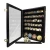 Import Lockable Challenge Coin Display Case Casino Chip Frame Shadow Box Cabinet from China