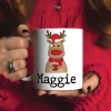 LOGO Printed Advertising Custom Porcelain Coffee Mug Cups Supplier Ceramic White Blank Sublimation Mug for Christmas
