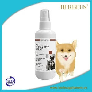Long-lasting pet flea and tick spray 100ml treatment for dog and cat