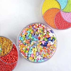 Love Bakery Wholesales Colorful Mixed Sugar Sprinkles For Bakery Decoration Ingredients