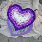 Love 100 Forever Rose Pink Handmade Preserved Real Flowers Imprint Valentines Day Gifts Romantic Wedding Decorations